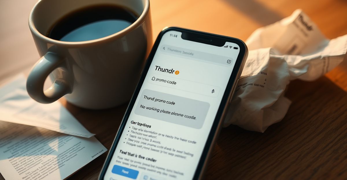 Pourquoi vous ne trouvez pas de code promo Thundr sur Google